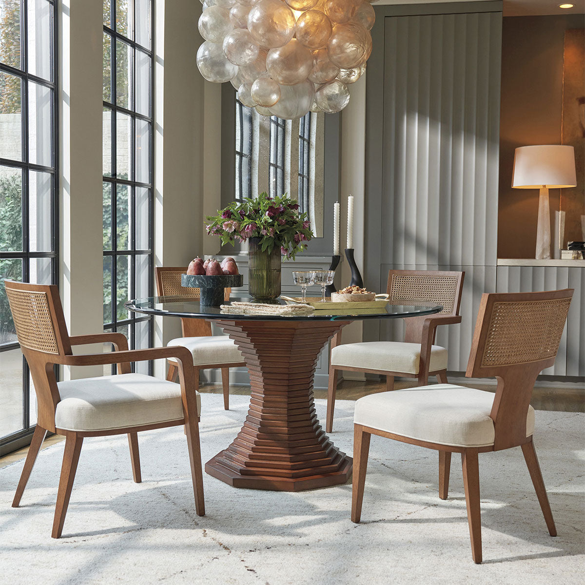 SERRANO WOVEN SIDE CHAIR