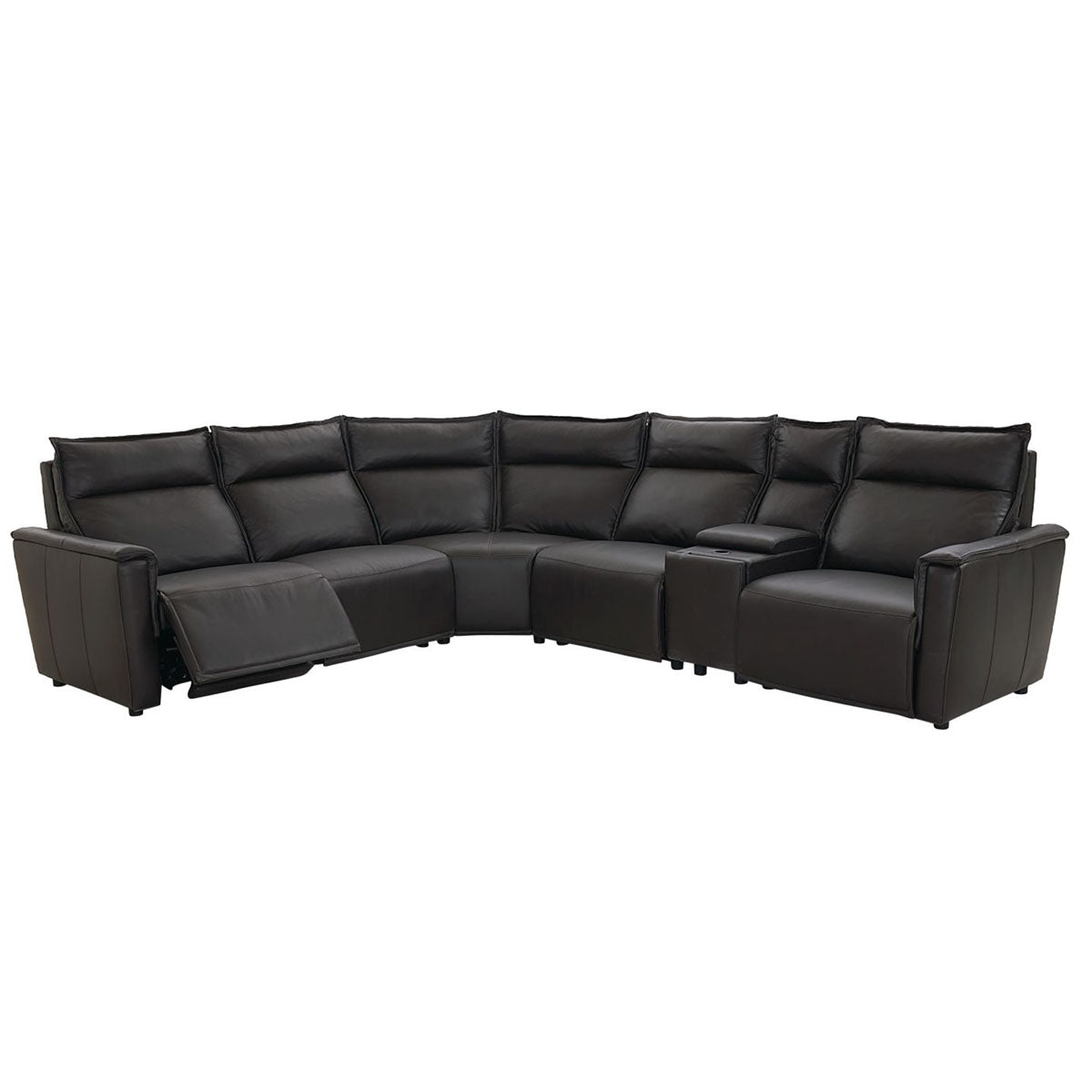 CHAUNCEY ESPRESSO SIX PIECE SECTIONAL