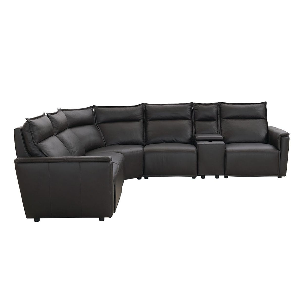 CHAUNCEY ESPRESSO SIX PIECE SECTIONAL