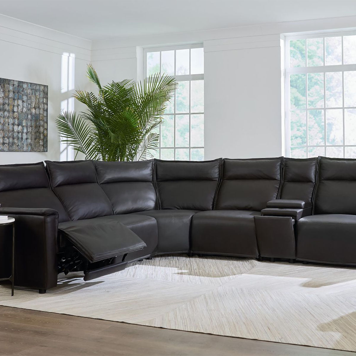 CHAUNCEY ESPRESSO SIX PIECE SECTIONAL