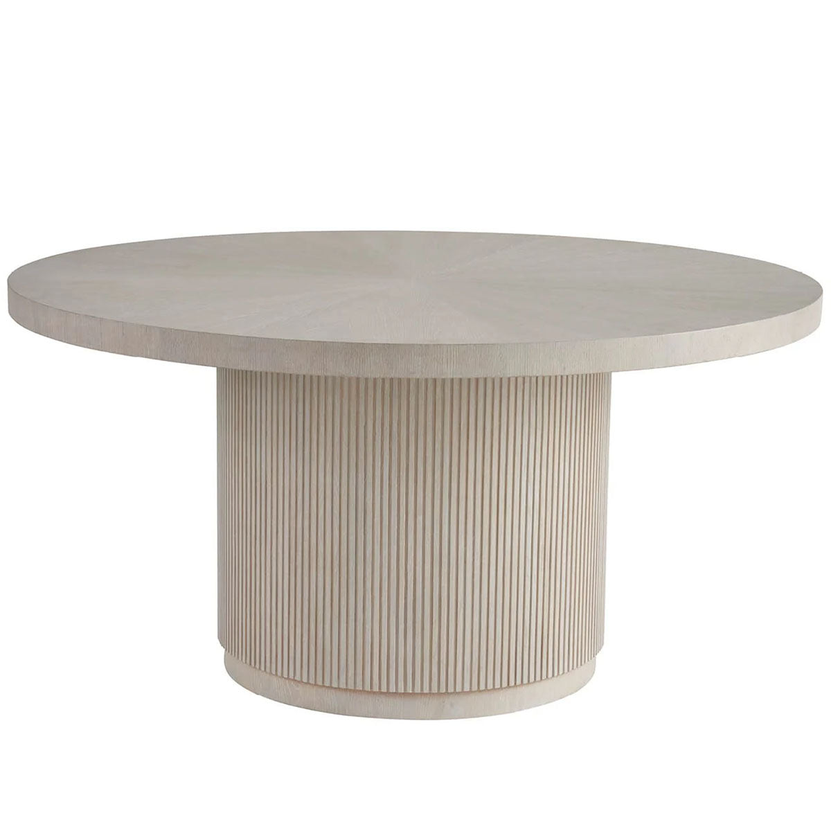CARMEN WHITE 60" ROUND DINING TABLE