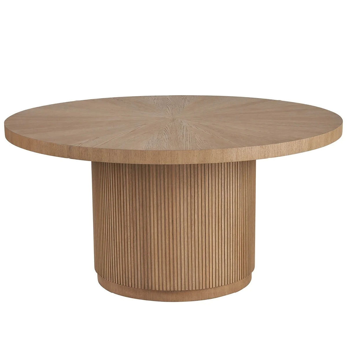 CARMEN TAN 60" ROUND DINING TABLE