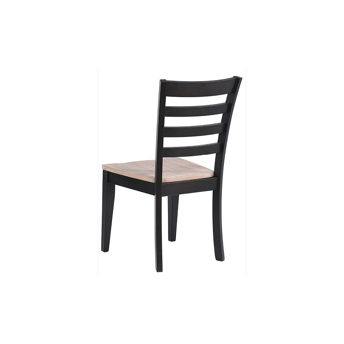 BAY CITY TWO TONE LADDER BACK CHAIR