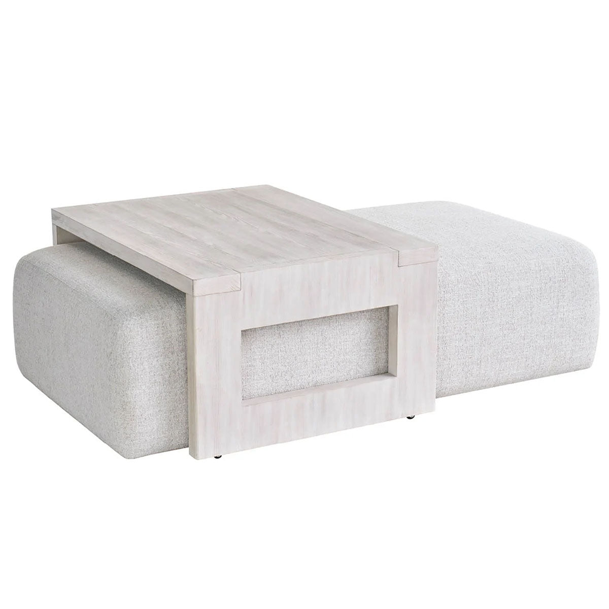 RIVER ROCK NESTING COCKTAIL OTTOMAN