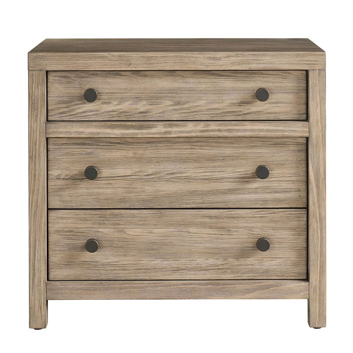 Boulder 3 Drawer Nightstand
