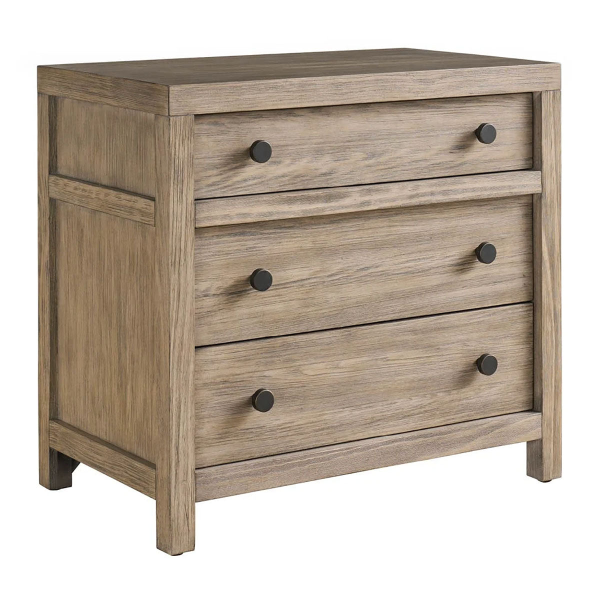 Boulder 3 Drawer Nightstand
