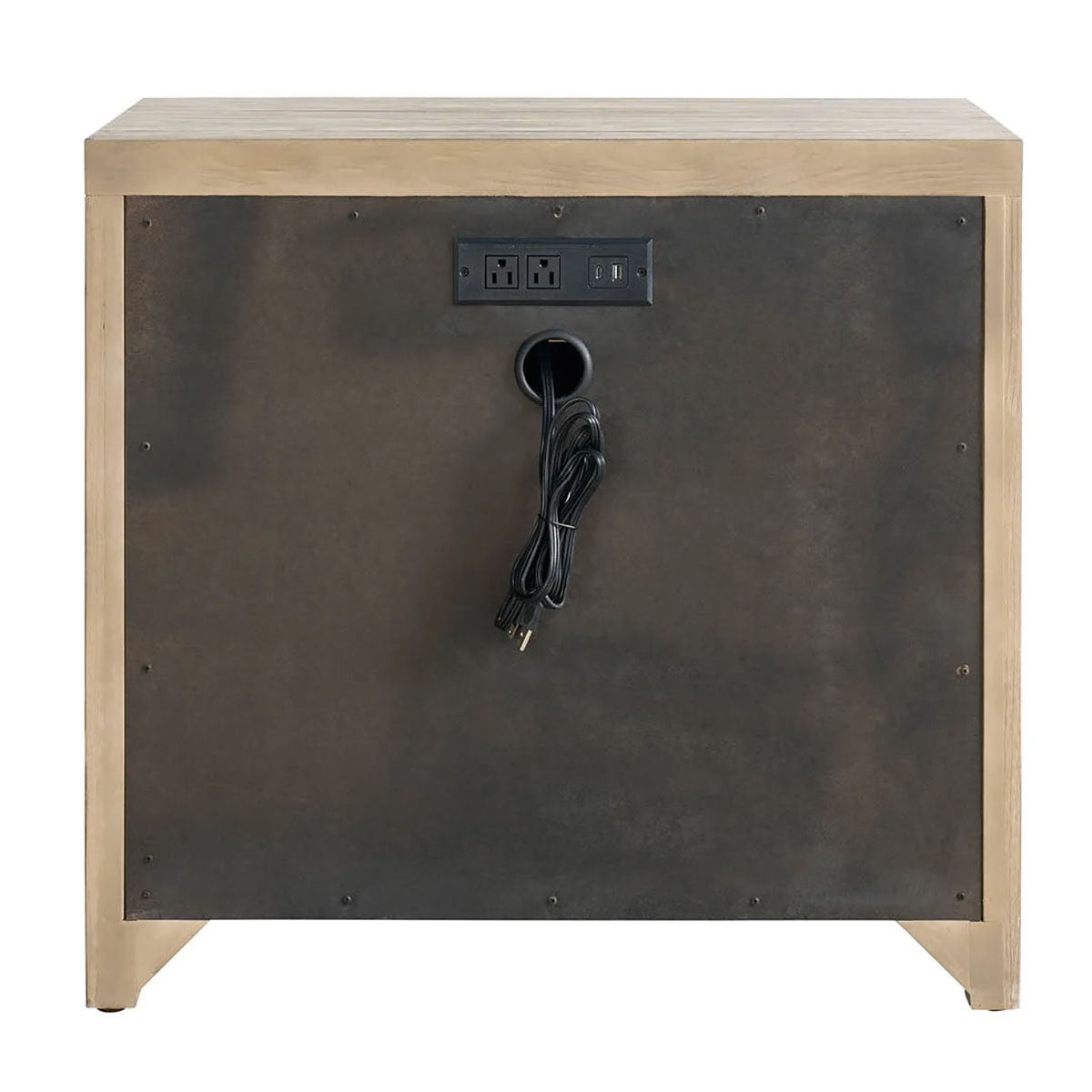 Boulder 3 Drawer Nightstand