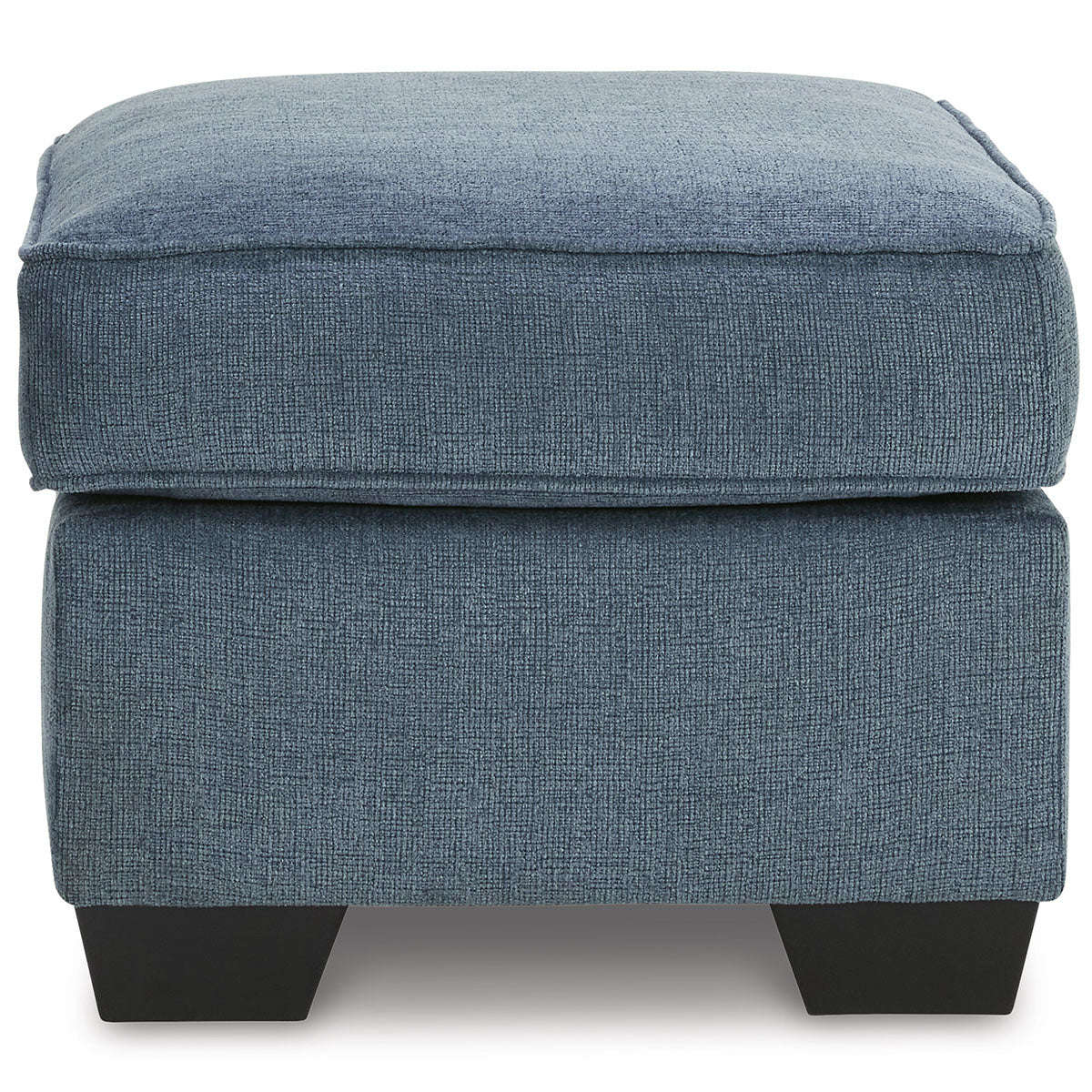 CASHTON BLUE OTTOMAN