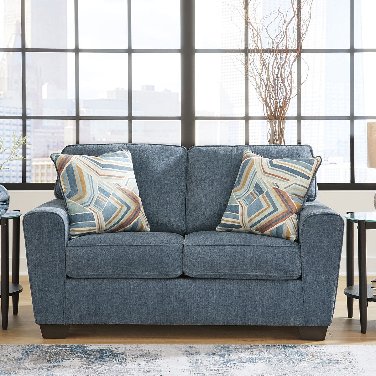 CASHTON BLUE LOVESEAT