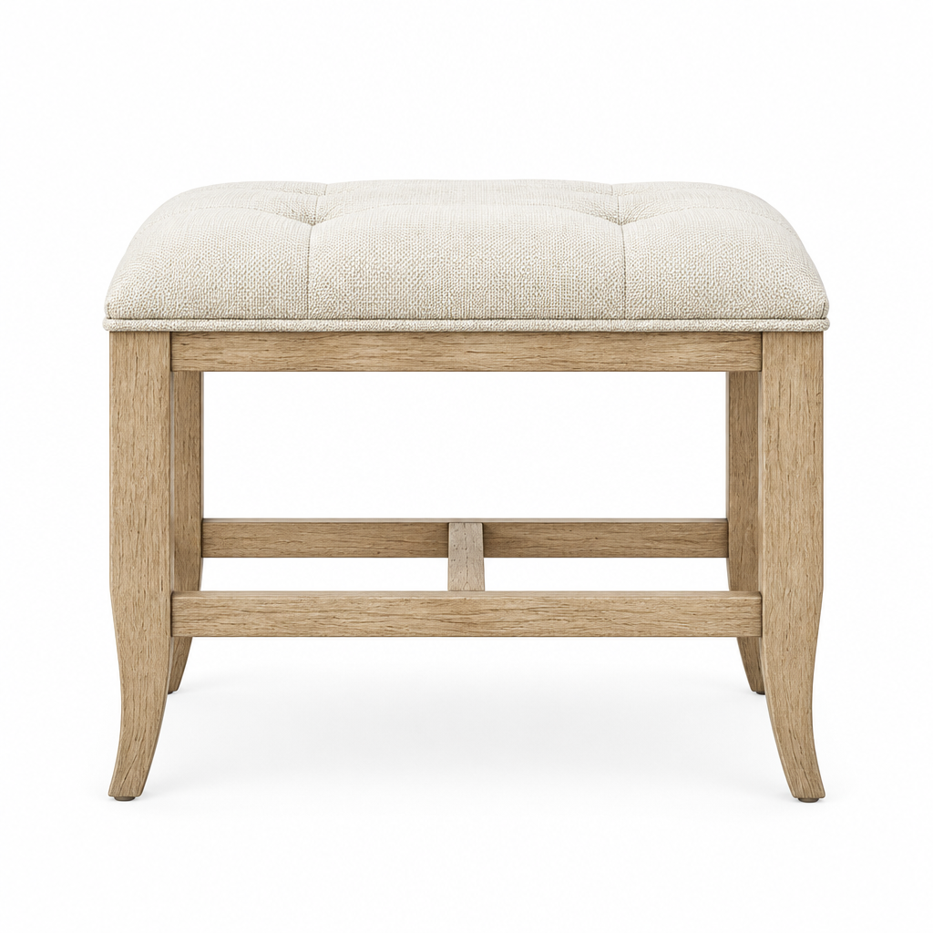 Provence Linen Bench