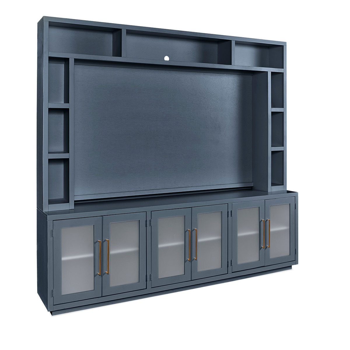 PERRY 97" BLUE 2PC ENT WALL
