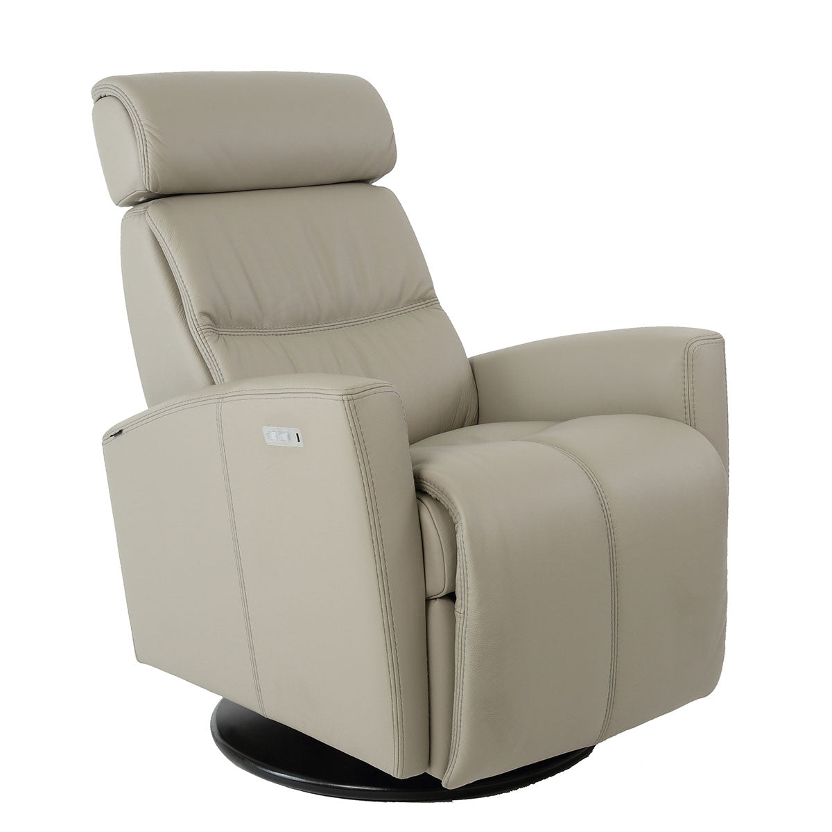 MILAN QS SMALL P2 RECLINER CEMENT