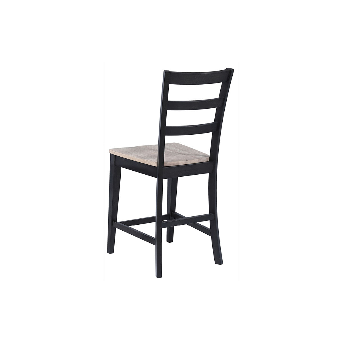 BAY CITY TWO TONE LADDER BACK STOOL