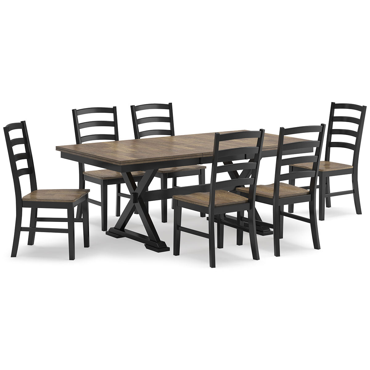 WILDENAUER TABLE W/ 6 CHAIRS