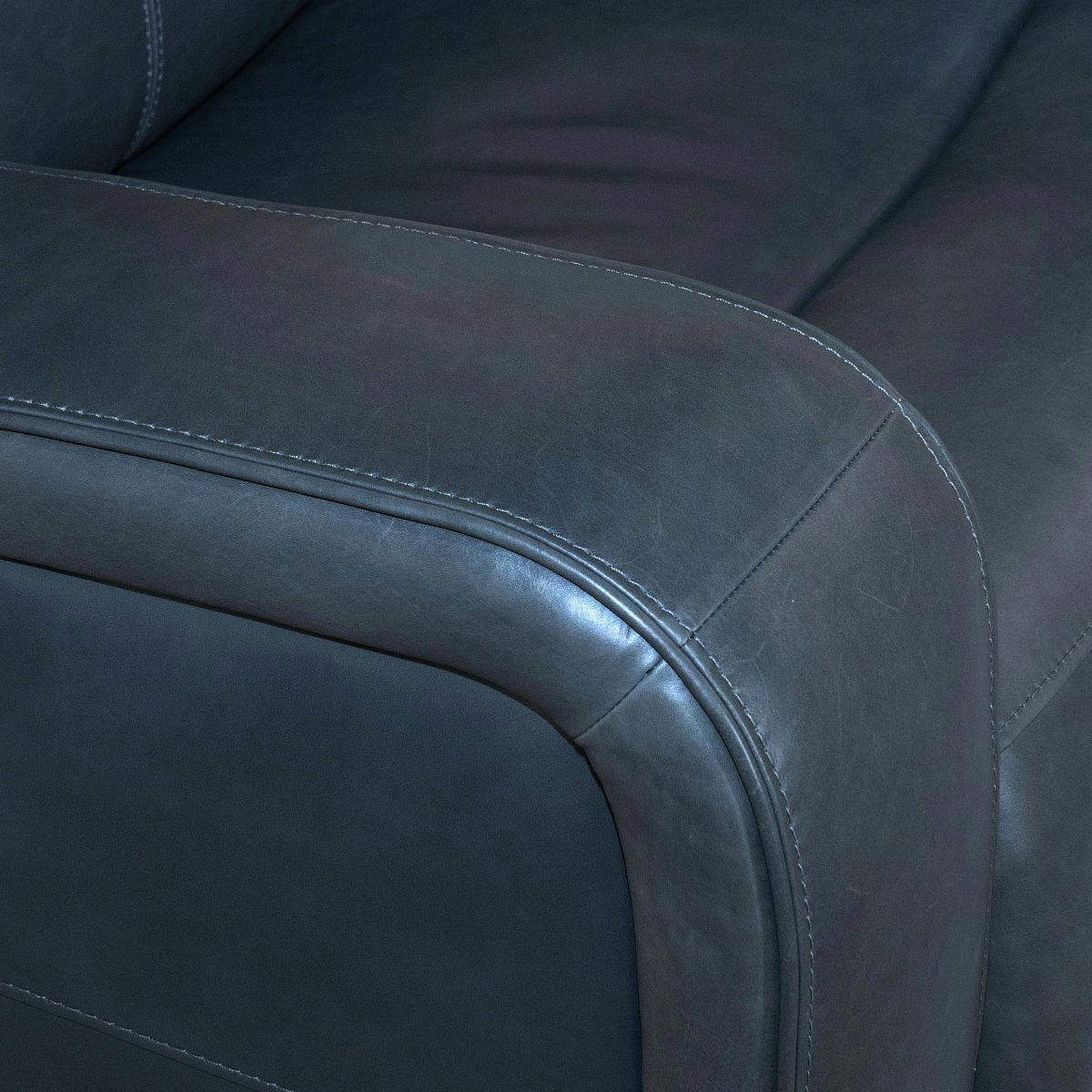 OASIS STORM GRAY RECLINER W/PHR/LUM/HT/MA