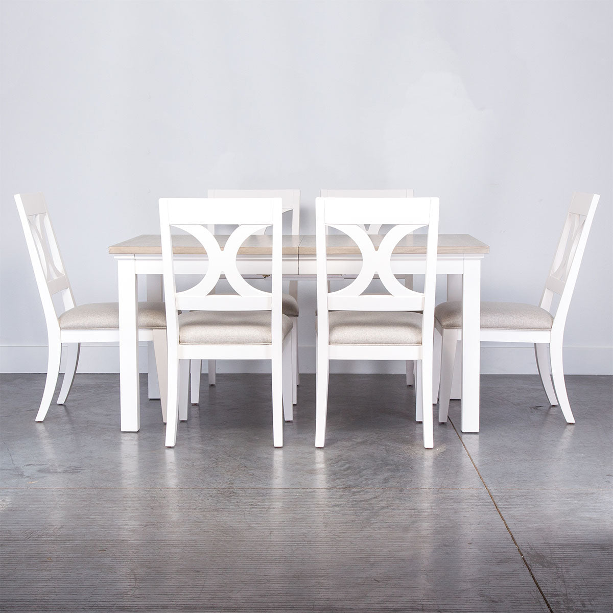 CORA 7 PIECE RECT DINING SET