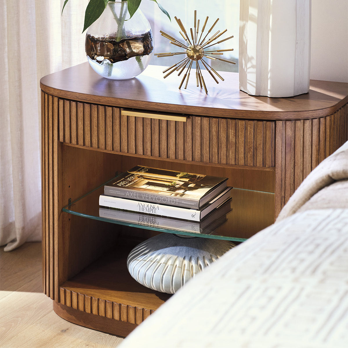 Tustin Open Nightstand