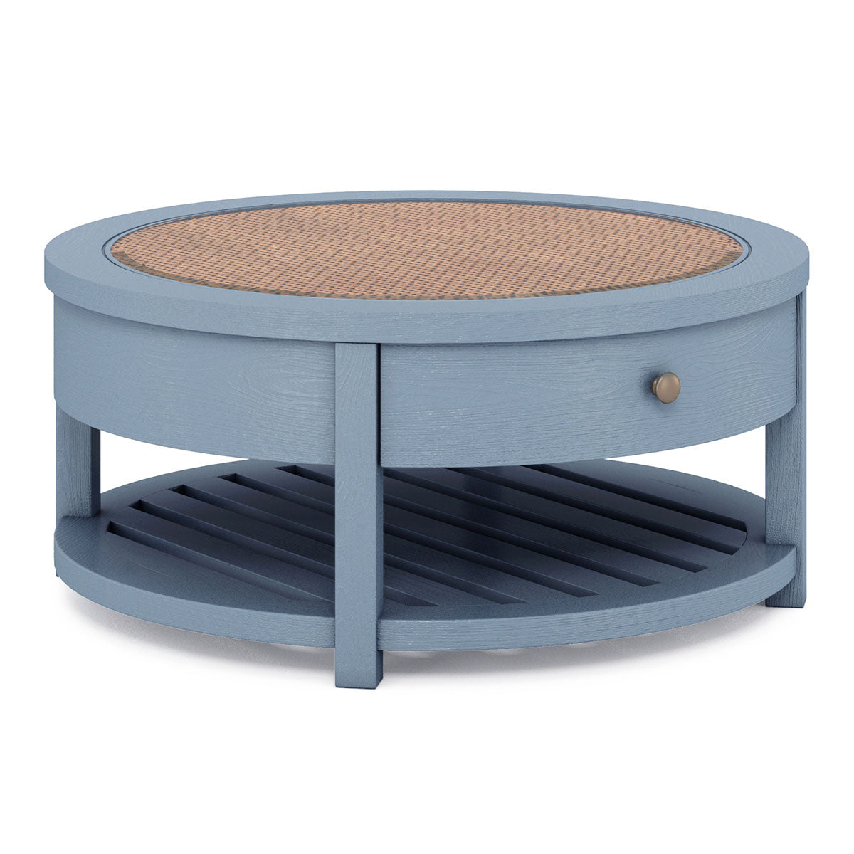 ROSALIE BLUE ROUND COCKTAIL