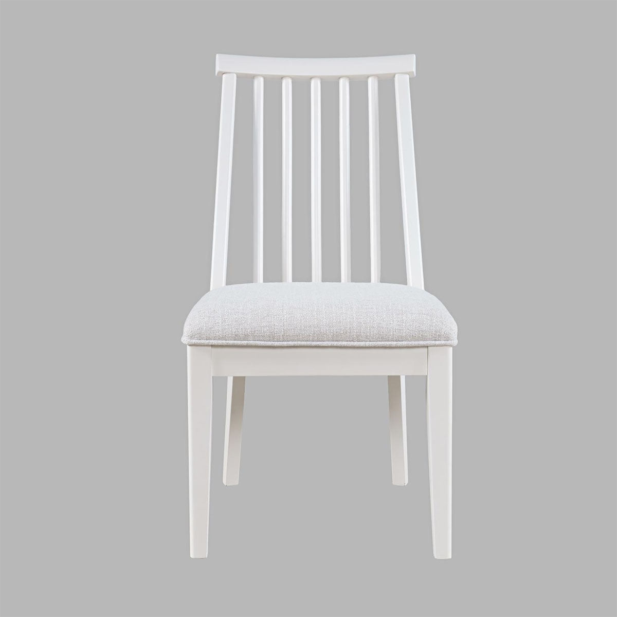WESTPORT WHITE DOWEL BACK CHAIR