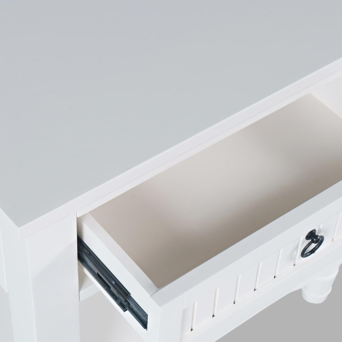 WESTPORT WHITE END TABLE