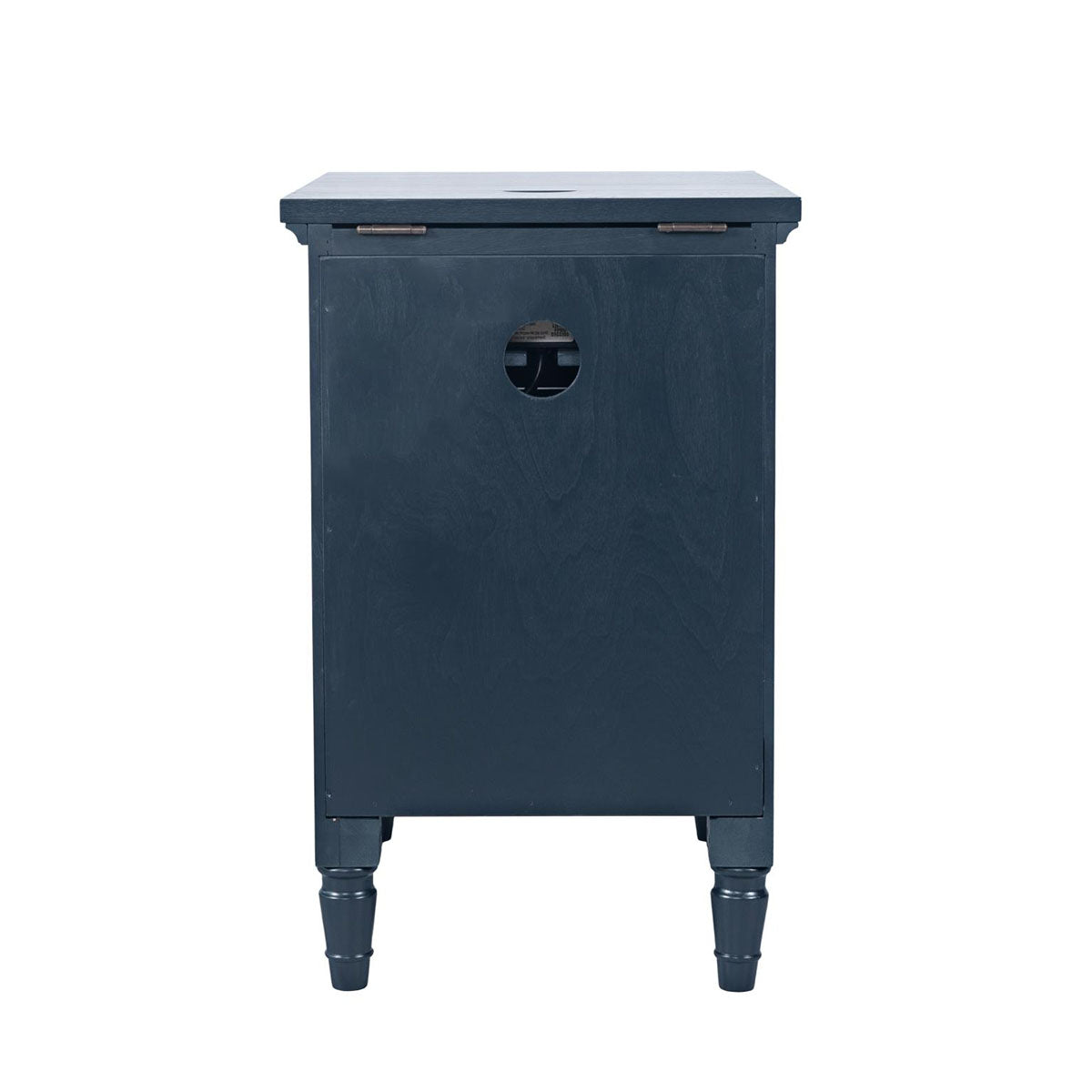 WESTPORT POWER CHAIRSIDE NAVY TABLE
