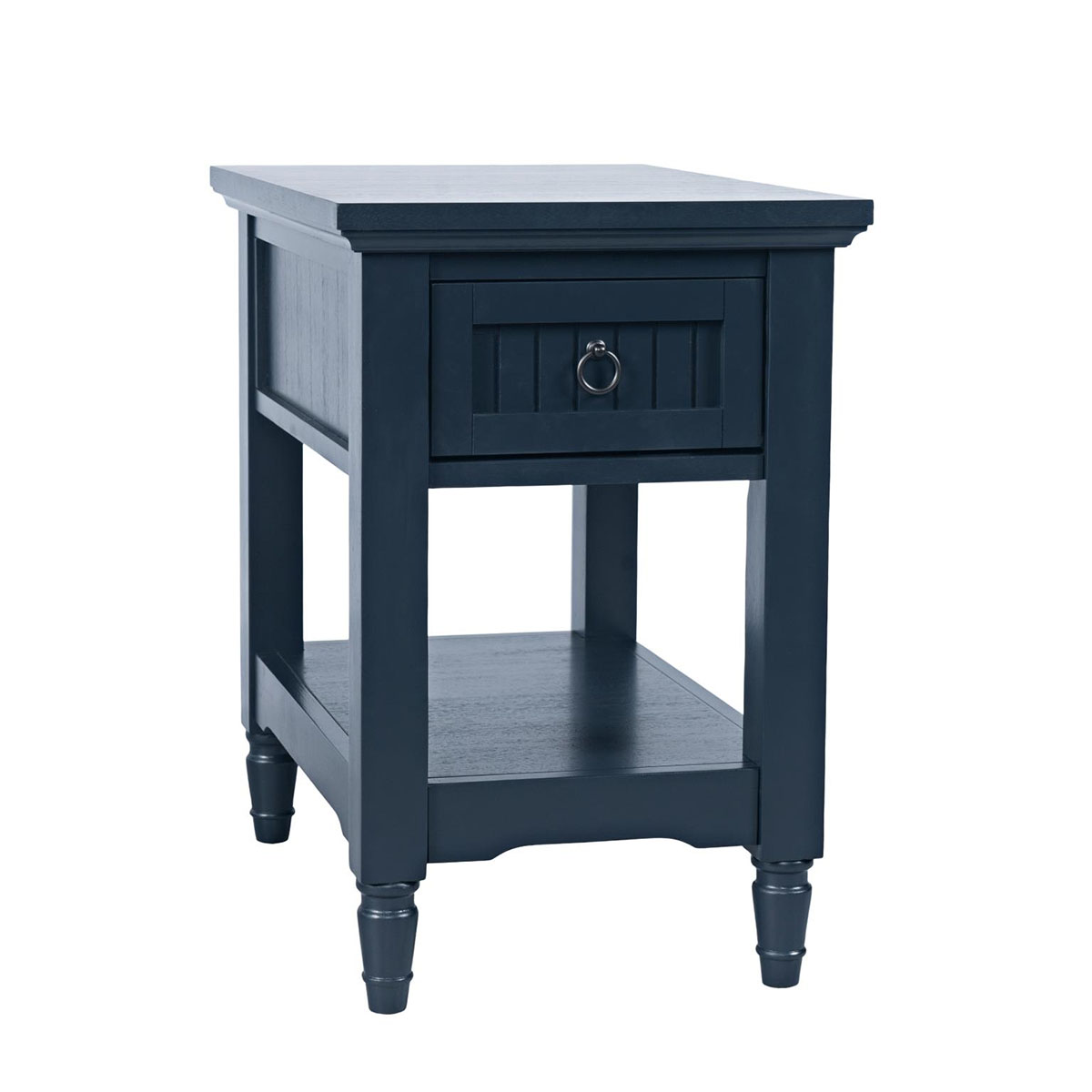 WESTPORT NAVY CHAIRSIDE TABLE