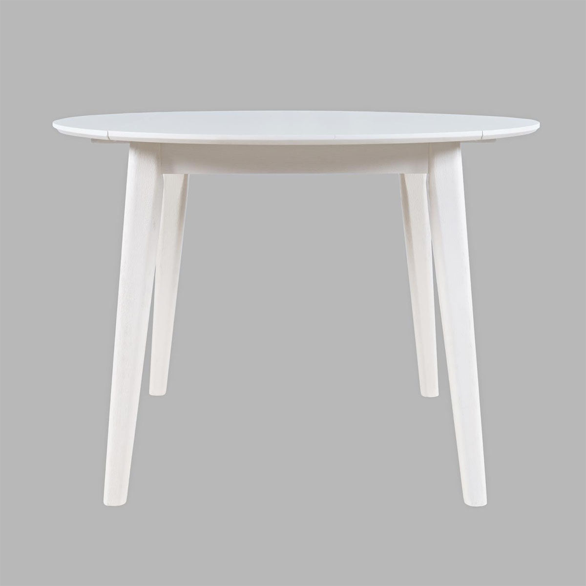 PERCY WHITE DROP LEAF TABLE