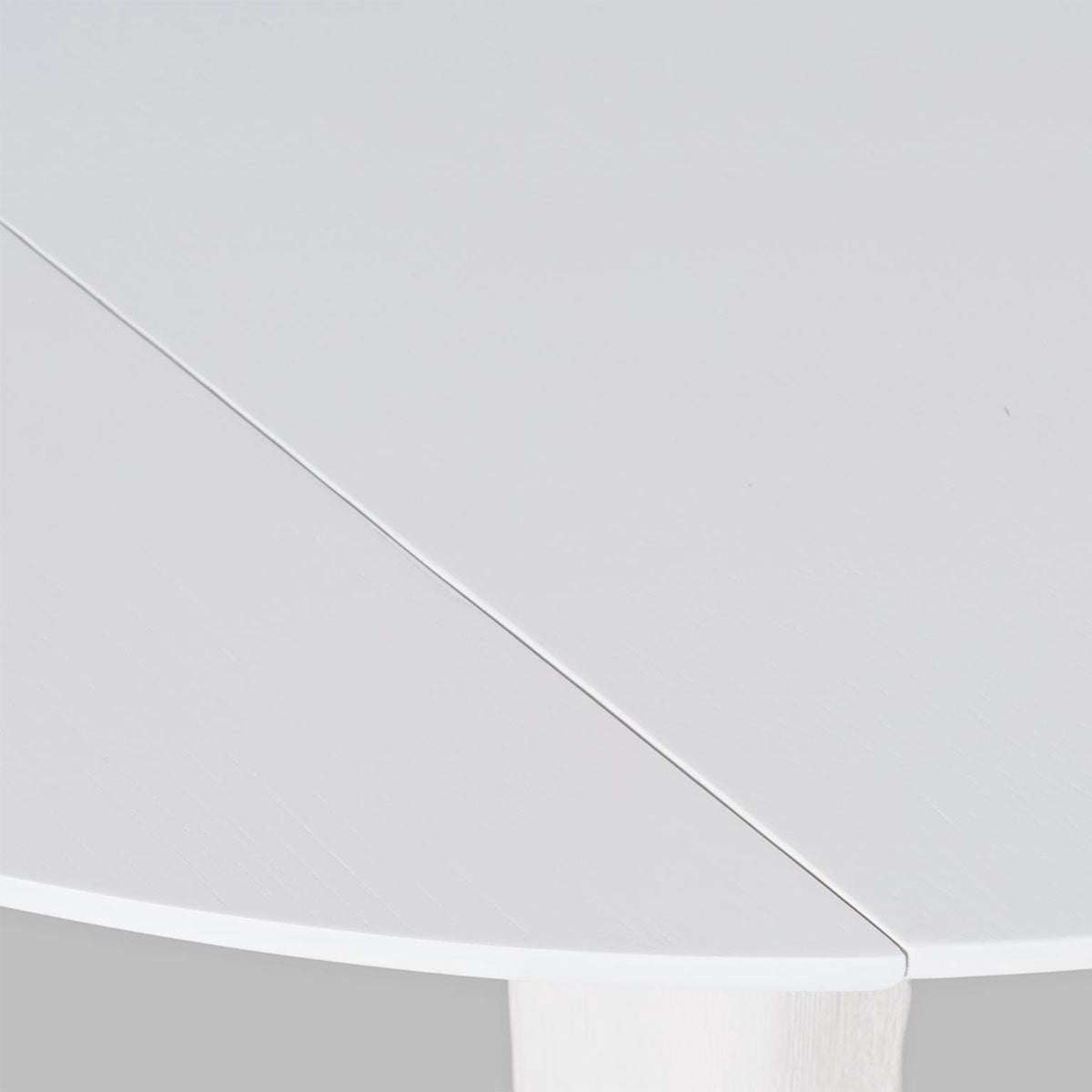 PERCY WHITE DROP LEAF TABLE