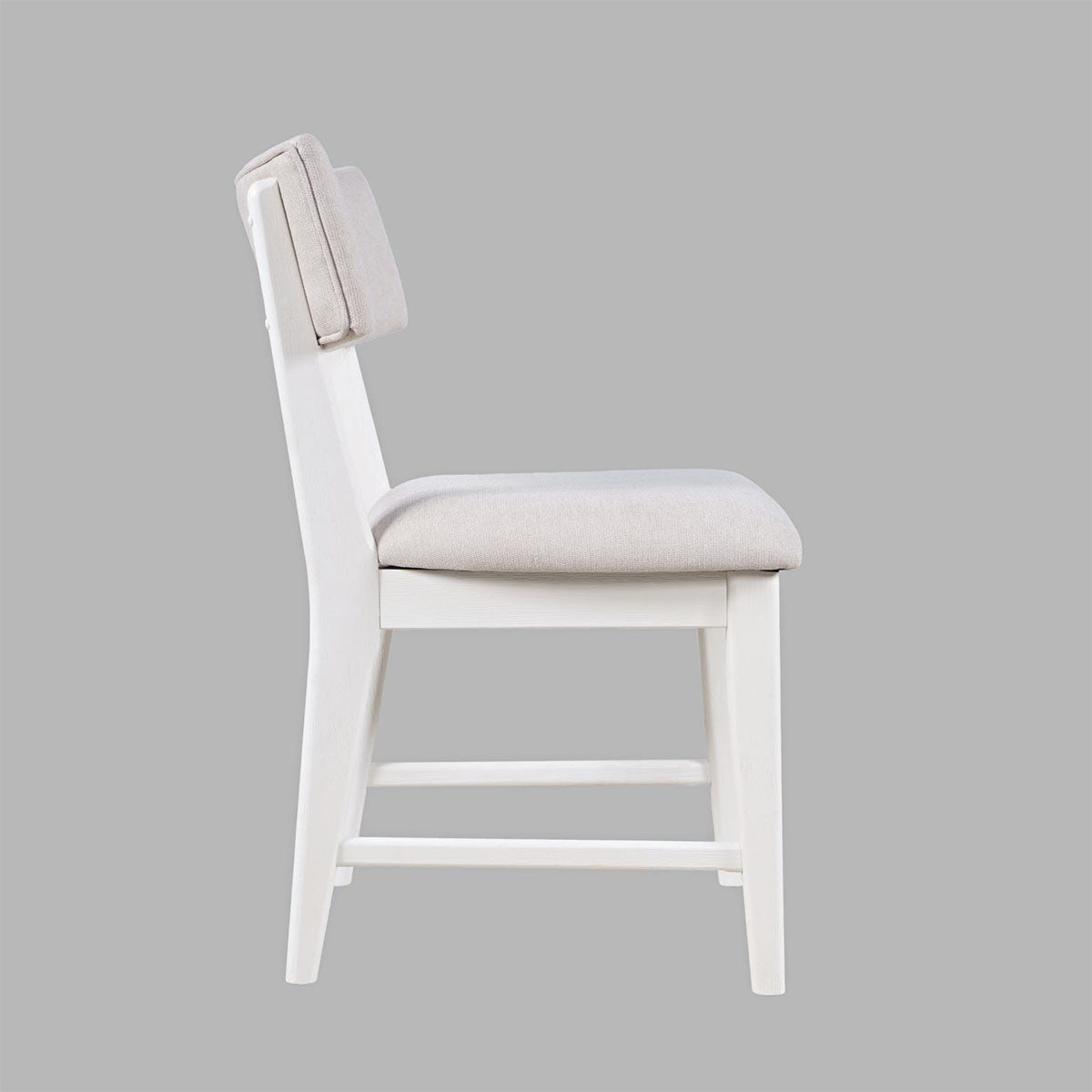 BECK WHITE DINING CHAIR