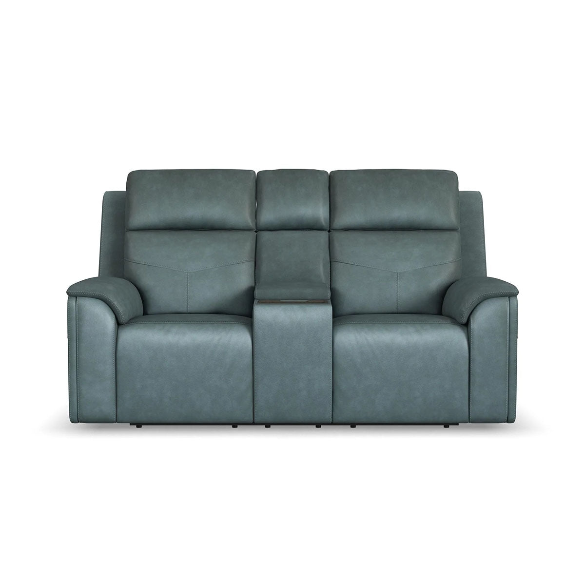 VERNON ADMIRAL LOVESEAT W/ CONSOLE, POWER RECLINING, HEADREST, LUMBAR, HEAT & MASSAGE
