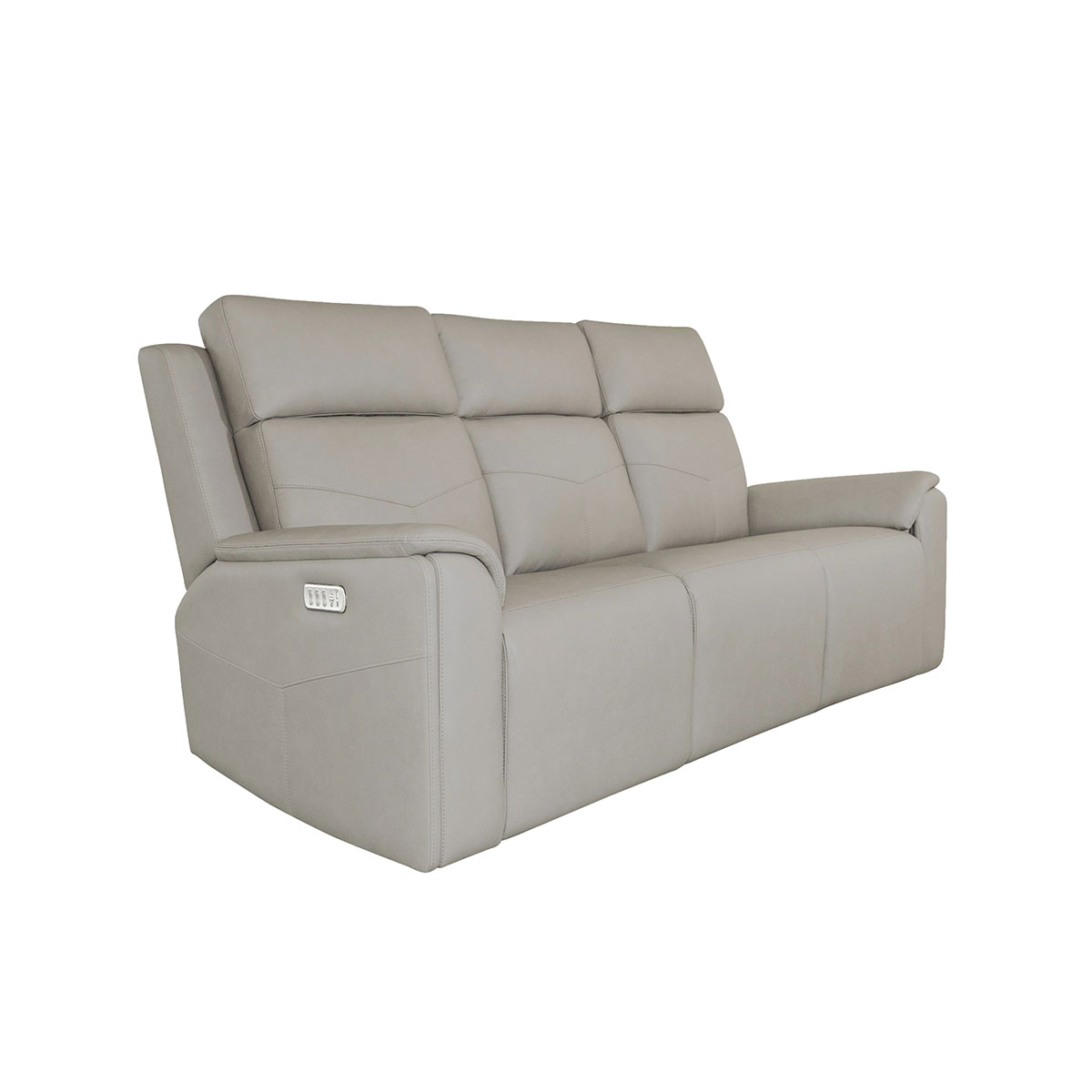 VERNON DOVE SOFA W/ POWER HEADREST, LUMBAR, HEAT & MASSAGE