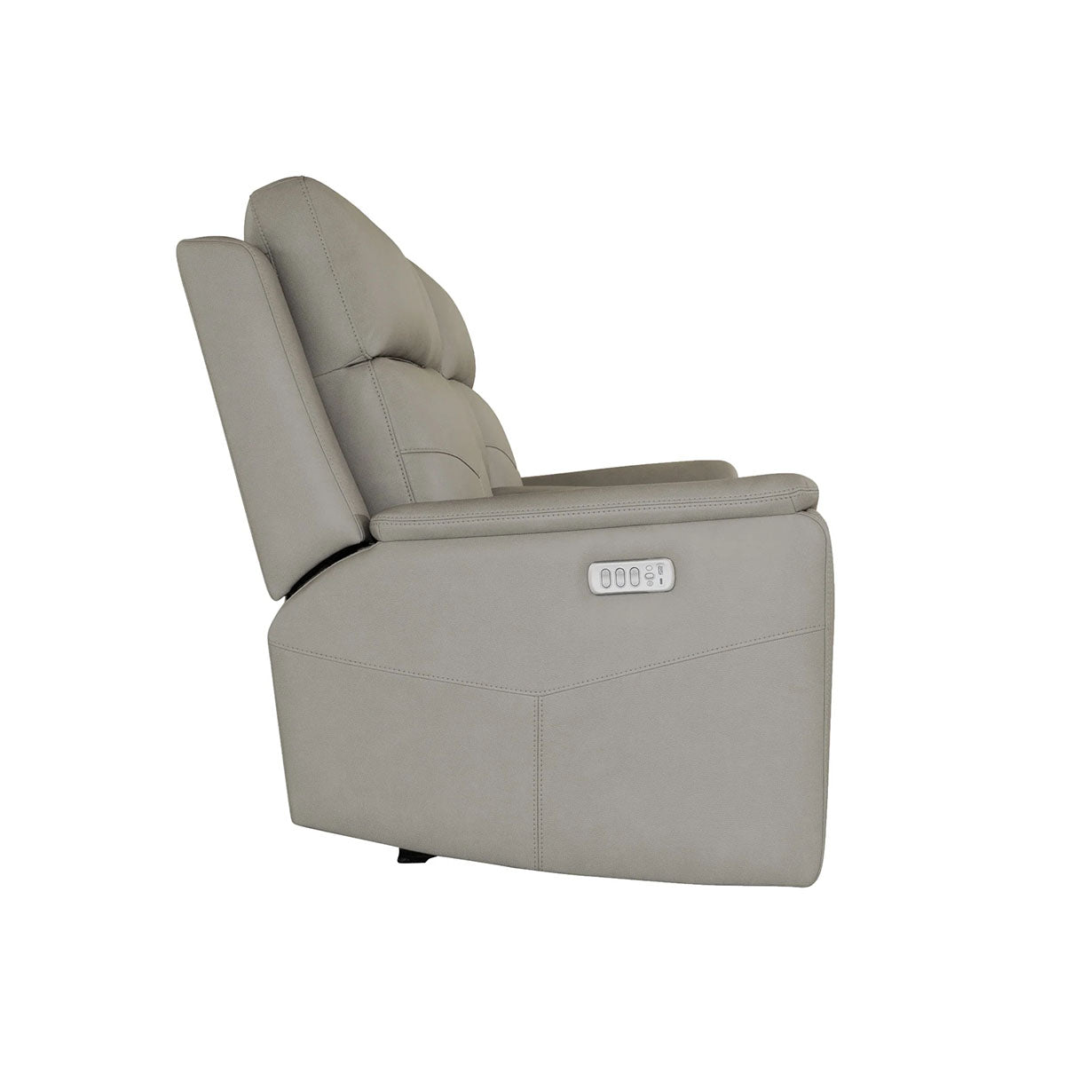 VERNON DOVE LOVESEAT W/ CONSOLE, POWER HEADREST, LUMBAR, HEAT & MASSAGE