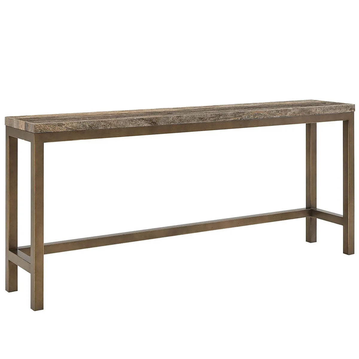 MONTCLAIR BRINDLE CONSOLE W/ STOOLS