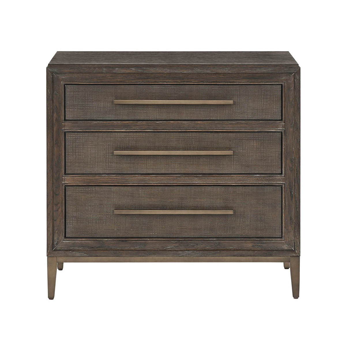 Montclair Three Drawer Nightstand