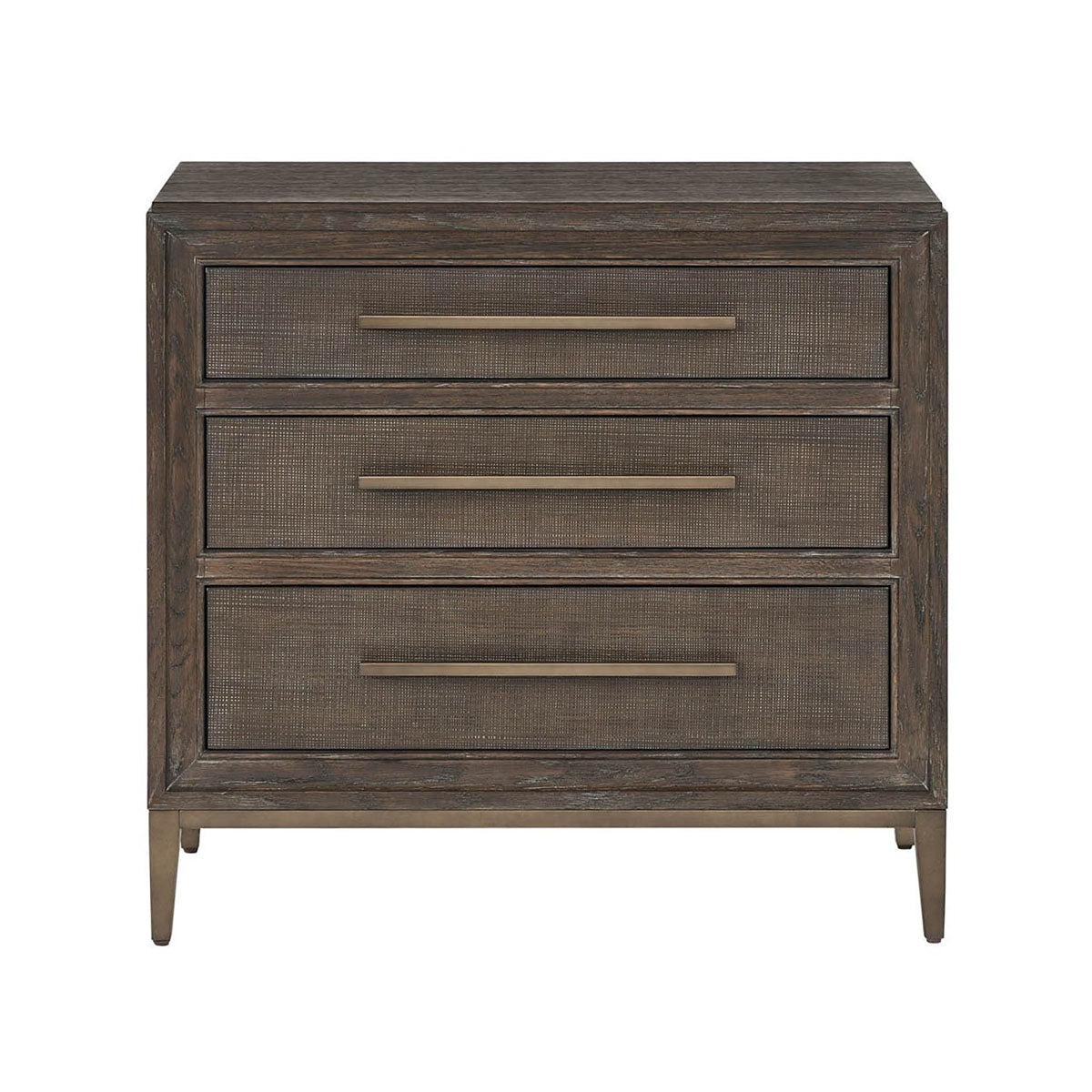 Montclair Three Drawer Nightstand