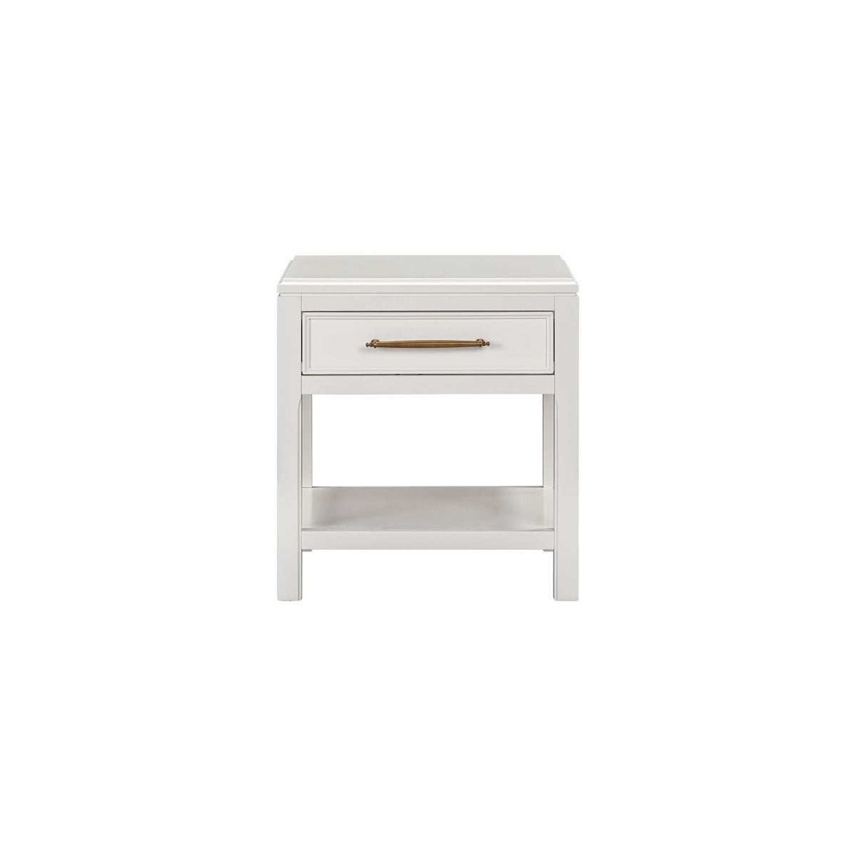 ALEXANDER WHITE END TABLE