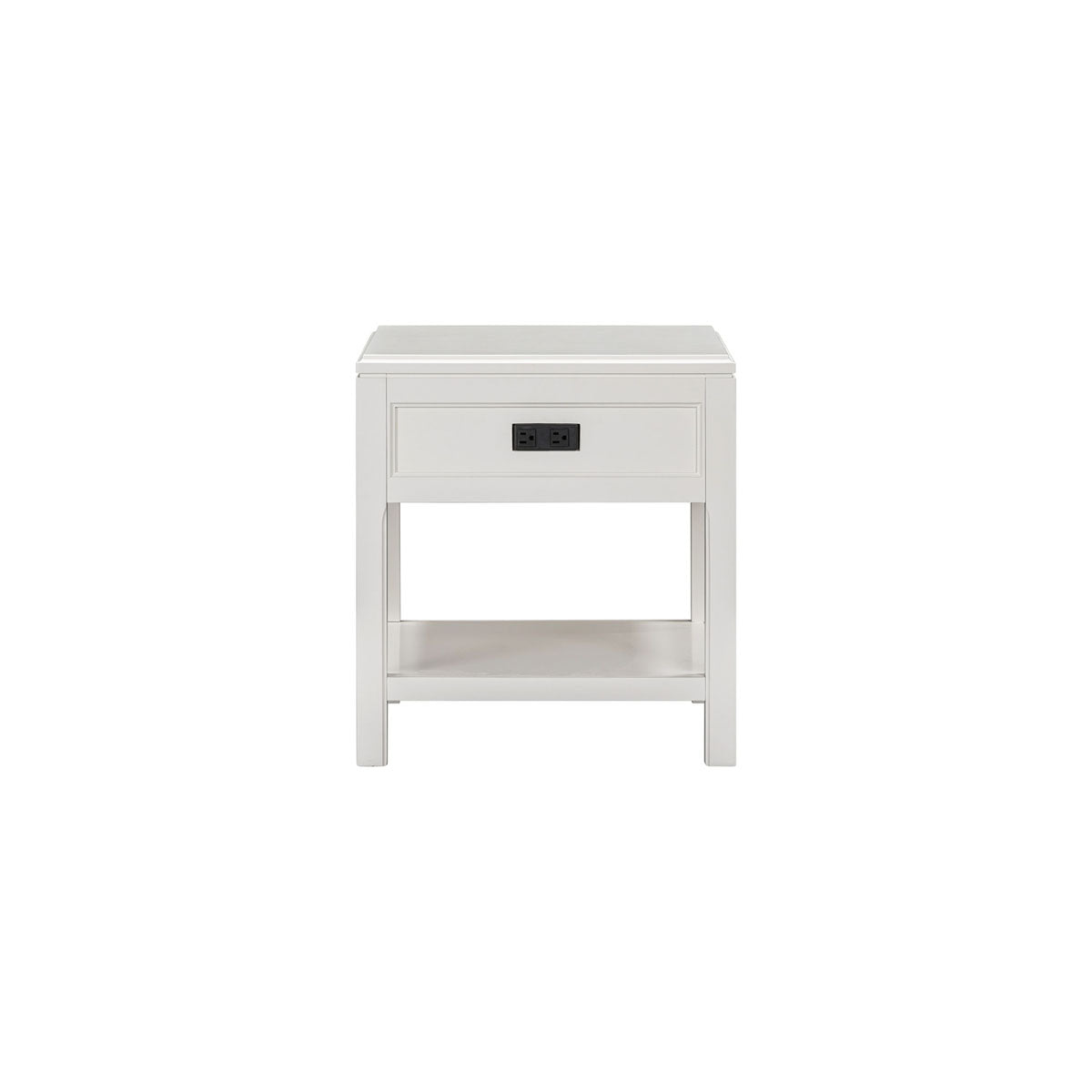 ALEXANDER WHITE END TABLE