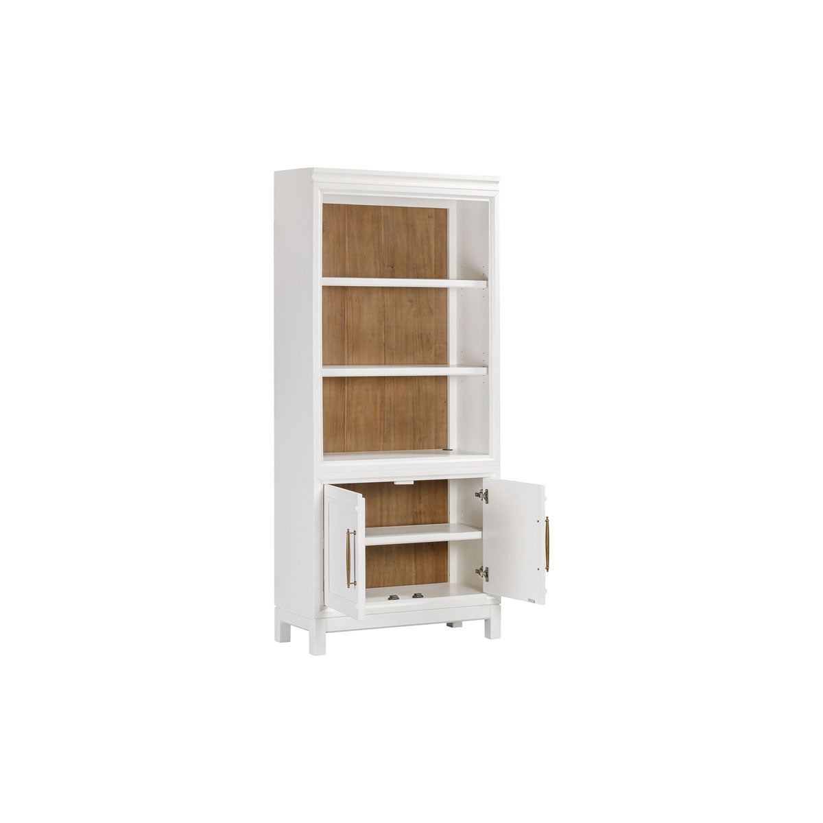 ALEXANDER WHITE DOOR BOOKCASE