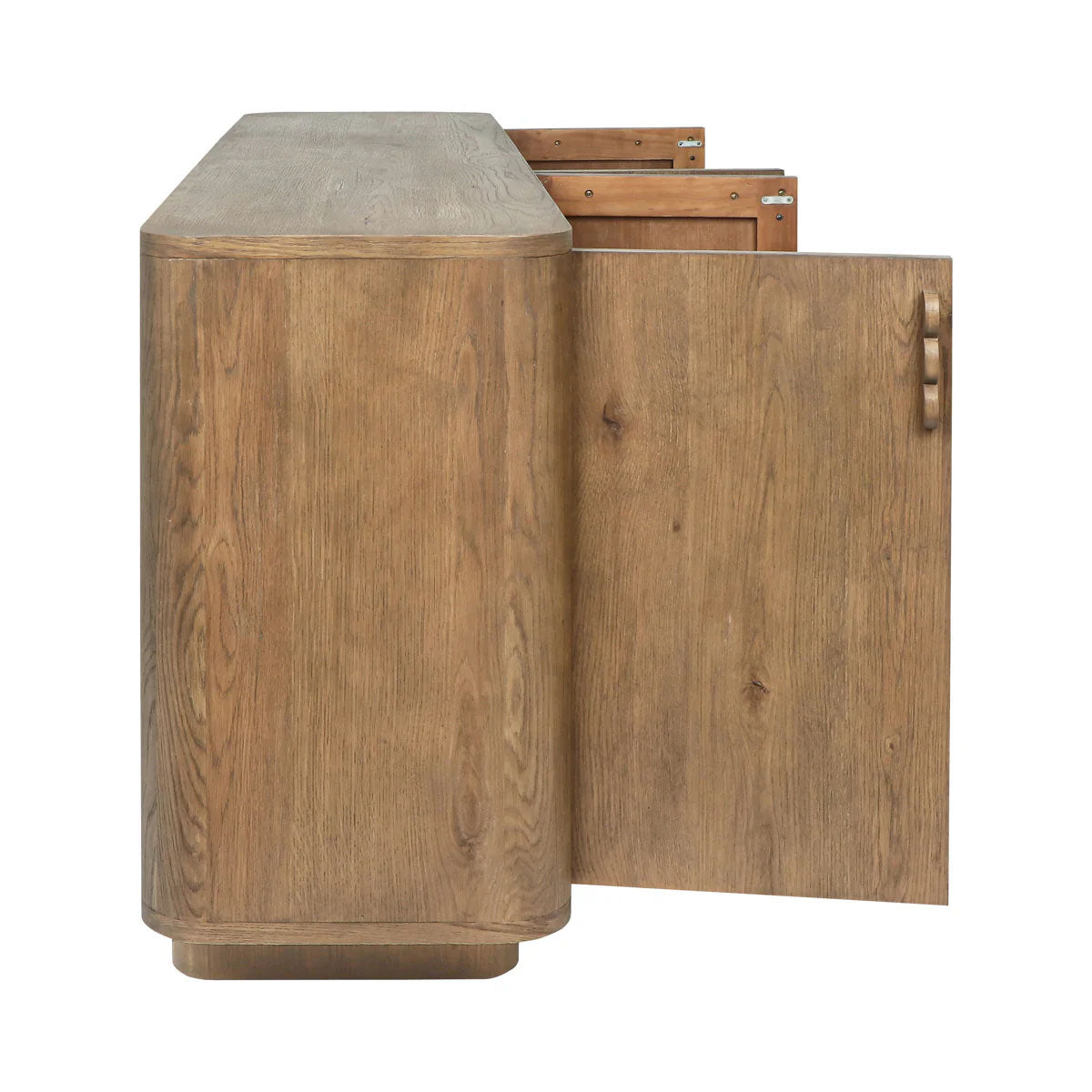 TACOMA FOUR DOOR SIDEBOARD IN BROWN