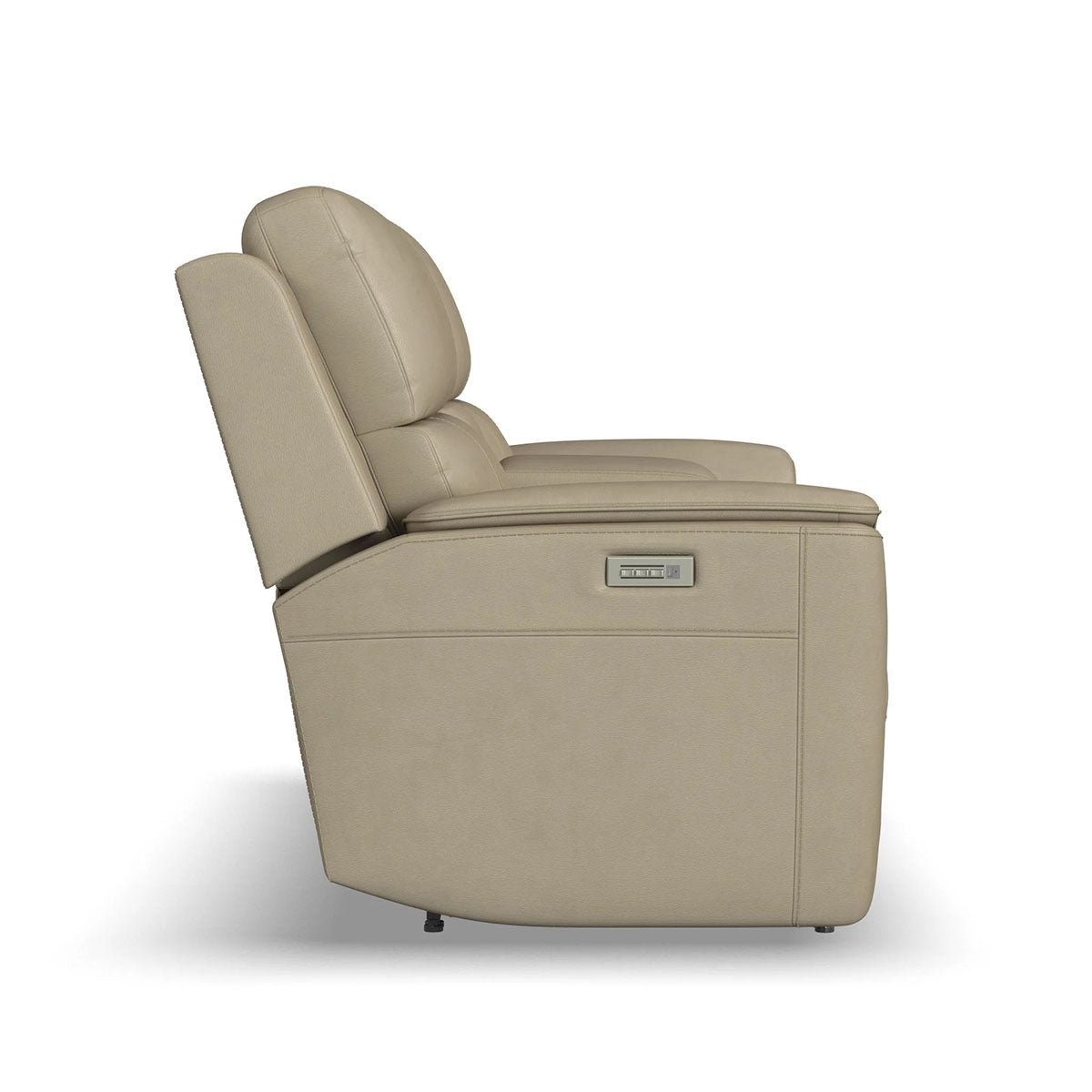 HENRY BEIGE CONSOLE LOVESEAT W/PHR/LUMB
