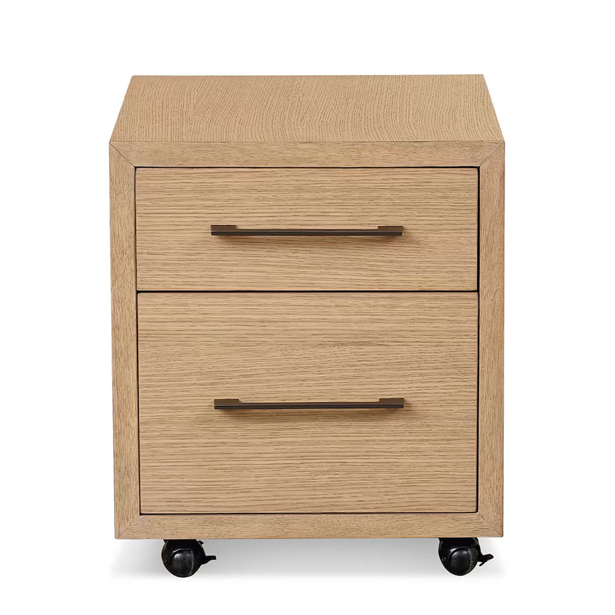 HOMEWORK NATURAL CASTERED FILE CABINET