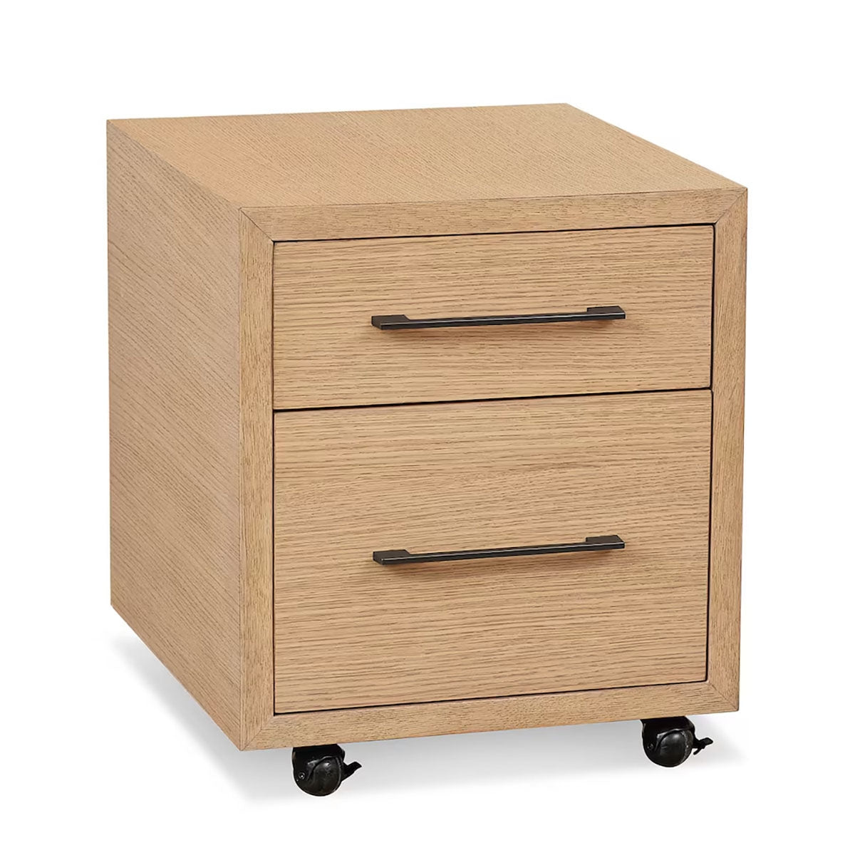 HOMEWORK NATURAL CASTERED FILE CABINET
