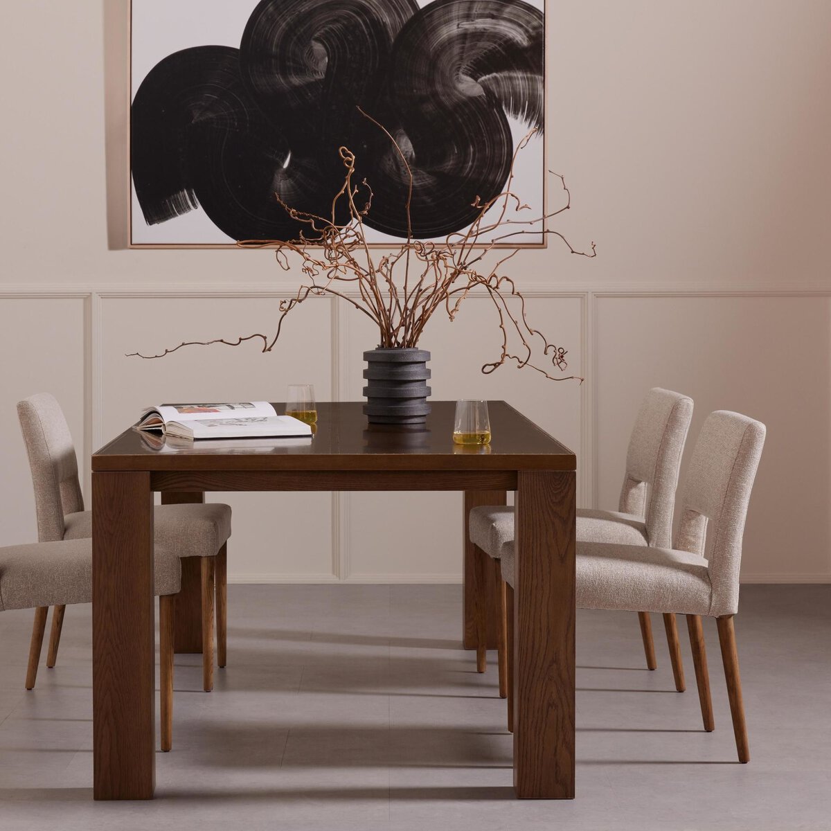 JOSEPH DINING CHAIR IN LIGHT CAMEL
