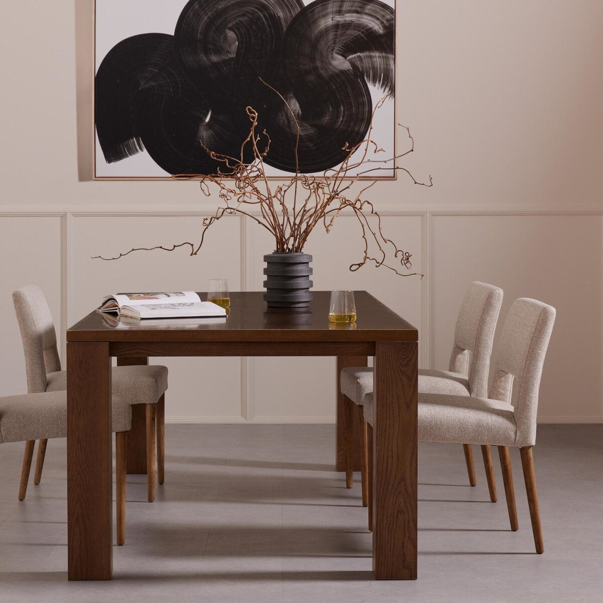 JOSEPH DINING CHAIR IN LIGHT CAMEL