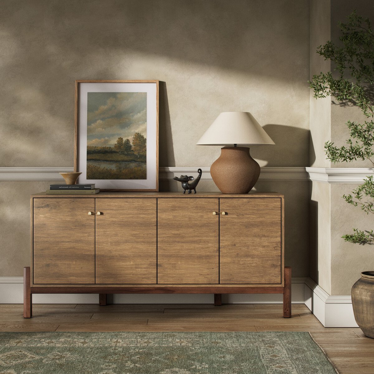 REZA SIDEBOARD SMOKED HONEY