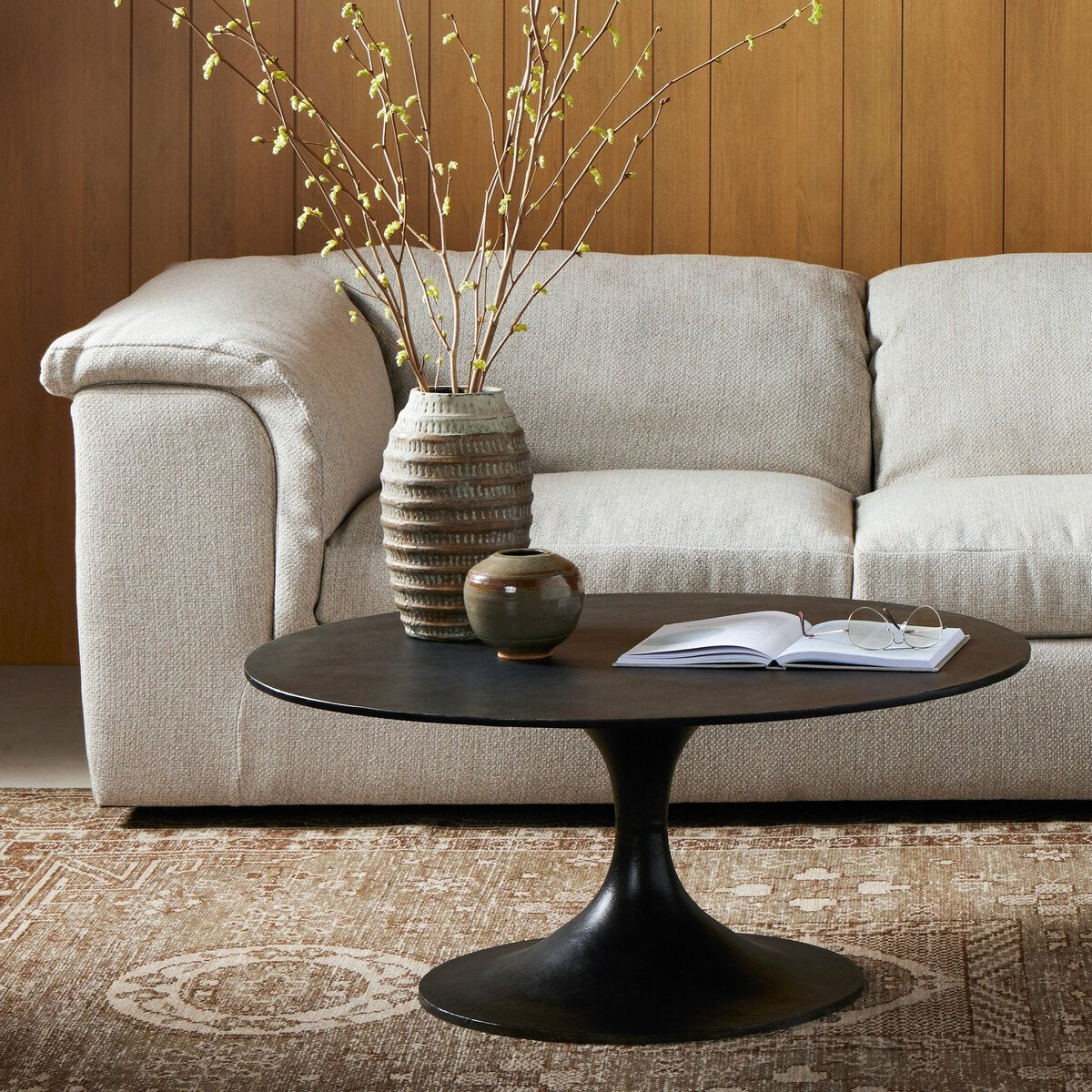 SIMONE RND COFFEE TABLE BLACK