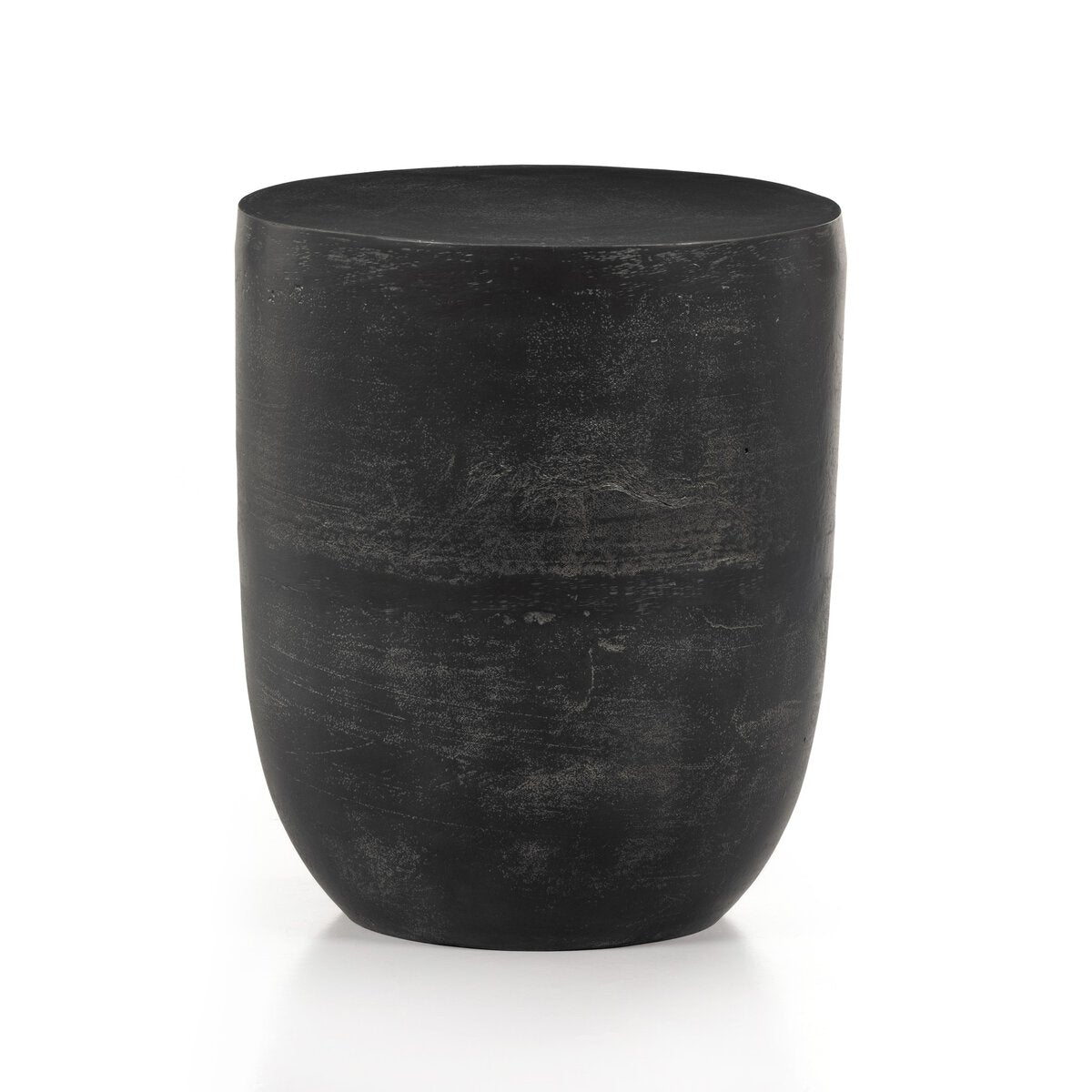BASIL OUTDOOR DRINK TABLE IN AGED GREY