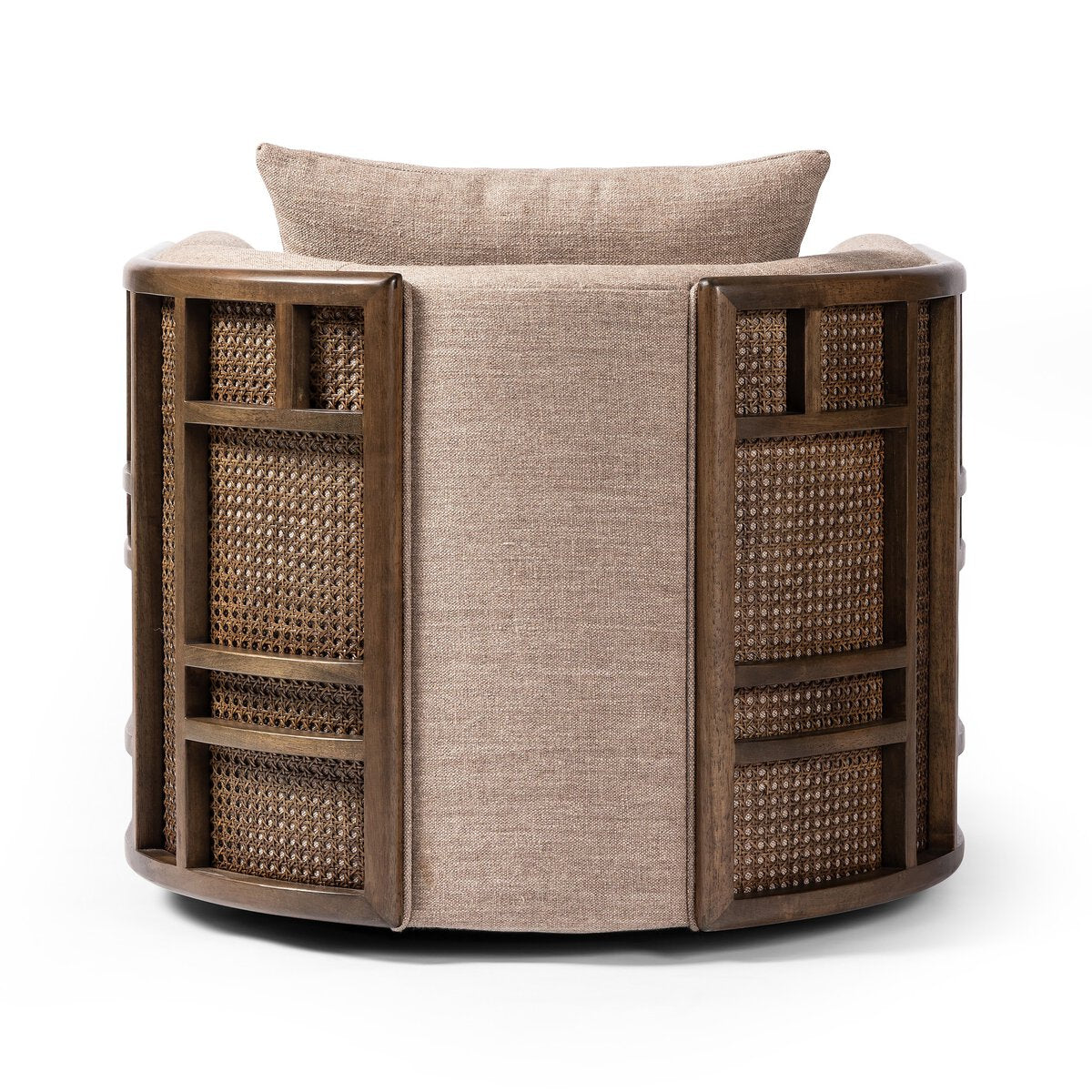 JUNE SWIVEL CHAIR IN FAWN