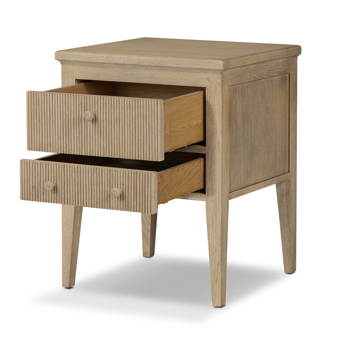 Bush Nightstand In Light Oak