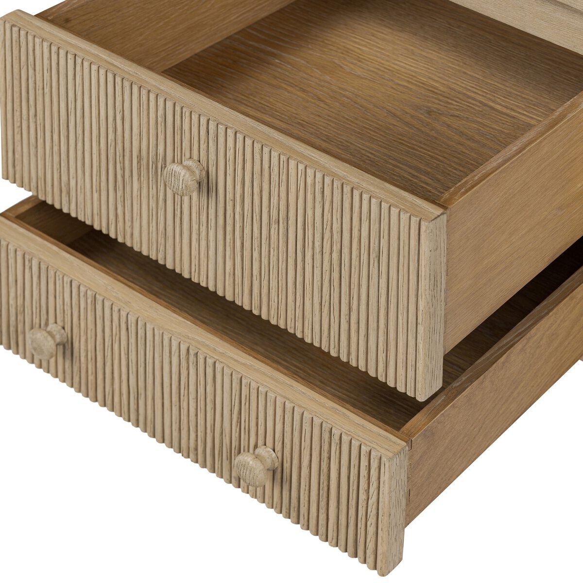 Bush Nightstand In Light Oak